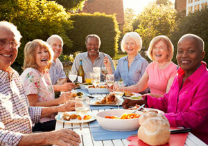 senior living brooklyn ny community bbq