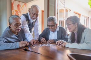 senior living brooklyn ny community games